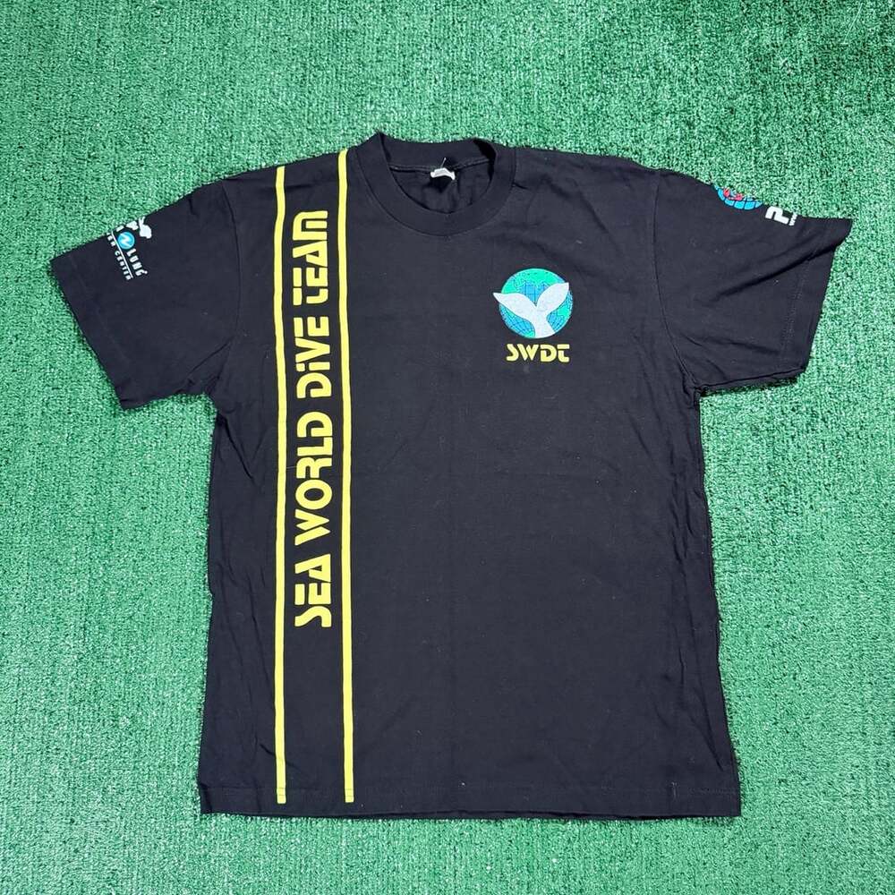 Vintage A&N Garment Sea World Dive Team Patong Beach Phuket T-Shirt Medium